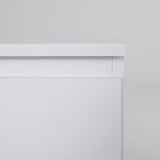2X Bedside Table Side Storage Cabinet Nightstand Bedroom 2 Drawer JOSS BLACK - Extra Image