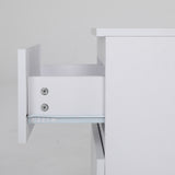 2X Bedside Table Side Storage Cabinet Nightstand Bedroom 2 Drawer JOSS BLACK - Extra Image