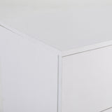 Bedside Table Side Storage Cabinet Nightstand Bedroom 2 Drawer Legs ETTA WHITE