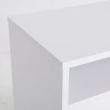 Bedside Table Side Storage Cabinet Nightstand Bedroom 2 Drawer ANYA - WHITE - Extra Image