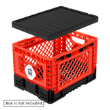 Cap for 25L Smart Foldable Stackable Crate - Top-Down View