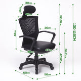 Ergonomic Korean Office Chair CHILL BLACK - Extra Image