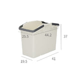 2 Set Stackable Multipurpose Laundry Basket Dark Grey - Extra Image