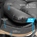 La Bella Black Massage Vibration Ergonomic Executive Office Chair - Extra Image