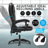 La Bella Black Massage Vibration Ergonomic Executive Office Chair - Extra Image