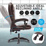 La Bella Espresso Massage Vibration Ergonomic Executive Office Chair - Extra Image