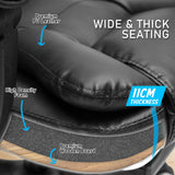 La Bella Black Massage Footrest Ergonomic Executive Office Chair - Extra Image
