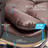 La Bella Espresso Massage Footrest Ergonomic Executive Office Chair - Extra Image
