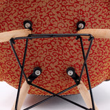 2X Retro Dining Cafe Chair DSW MULTI COLOUR - Close-Up Angle