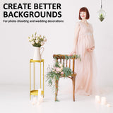 Plant Stand 80cm Planter Shelf Rack Display Steel 2 Tier GOLD - Extra Image