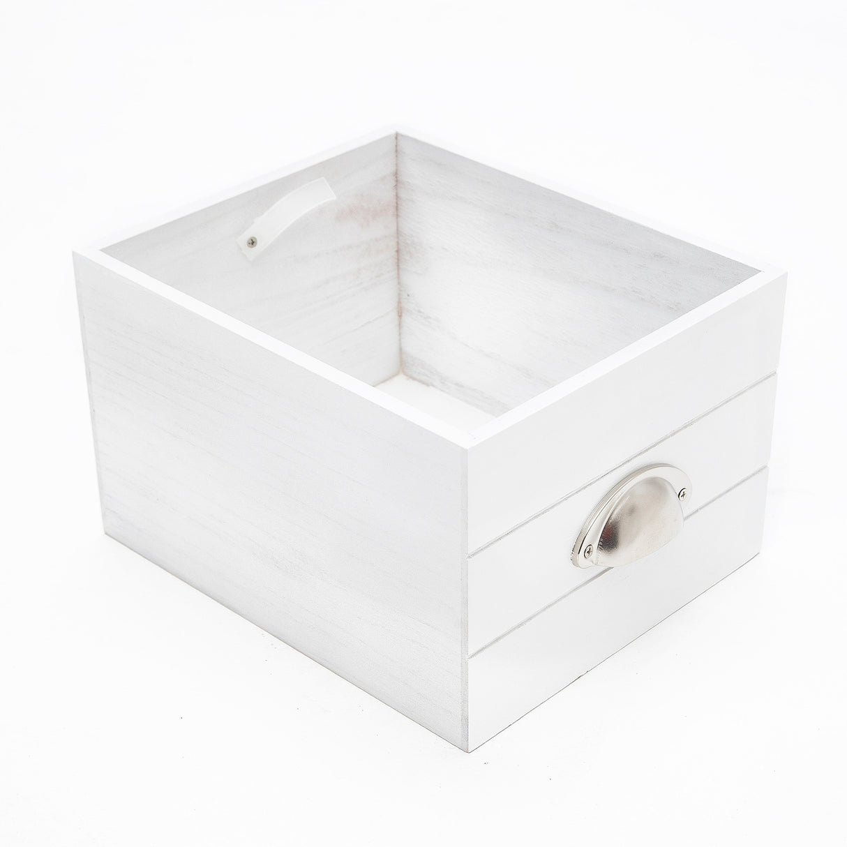 Bedside Table Drawer Vintage Side Table Storage Cabinet Bedroom VALERIE WHITE