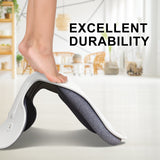 2X Slender Chair Posture Correction Seat Floor Lounge Padded Stackable GREY - 45-Degree Angle