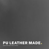 2 Set Office Desk Chair - PU Leather Home Swivel Chair Cut-Out Seat HALO GREY - Extra Image