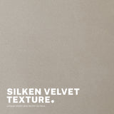 Office Desk Chair - Velvet Home Office Swivel Computer Seat COVE CREAM - Extra Image