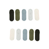 Rexy 10-Pack Everyday No-Show Ankle Socks ??Medium, Non-Slip & Breathable in Assorted Colors