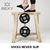 15-Pack Rexy Non-Slip Breathable No-Show Ankle Socks in Assorted Colors - Medium Size - 45-Degree Angle