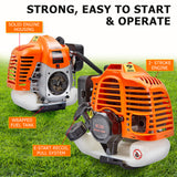 Garden Whipper Snipper Brush Cutter 26cc + 4 Blades - 45-Degree Angle