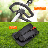 Garden Whipper Snipper Brush Cutter 26cc + 4 Blades - Low Angle