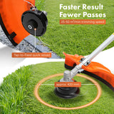 Dynamic Power 26cc Petrol Whipper Snipper Brush Cutter + 1 Blade - Rear View