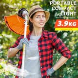 Garden Whipper Snipper Brush Cutter 43cc + 4 Blade - Top-Down View