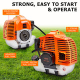 Garden Whipper Snipper Brush Cutter 43cc + 1 Blade - 45-Degree Angle