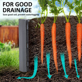 Raised Garden Bed Galvanised Steel Planter 180 x 90 x 30cm GREY - 45-Degree Angle