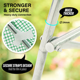 Greenhouse Walk-In Shed 6x3x2M PE Dome Hoop Tunnel Polytunnel - Extra Image