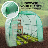 Garden Greenhouse Shed PE Cover Only 300cm Dome Tunnel - 45-Degree Angle