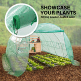 Garden Greenhouse Shed PE Cover Only 400cm Dome Tunnel - 45-Degree Angle