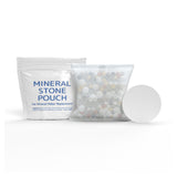 2X Alkaline Mineral Maker Stone Pouch Water Filter Pad Replacement Ceramic Balls - Side View
