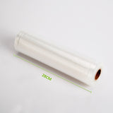 12X Vacuum Food Sealer Roll - 6m x 28cm - Top-Down View