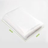 300X Vacuum Food Sealer Pre-Cut Bags - 20cm x 30cm - Top-Down View