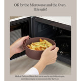Airfryer Reusable Silicone Pot Large Chocolate Nonstick Nontoxic - Extra Image