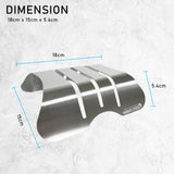 Combo Hexagon Stainless Steel Chopping Cutting Board + Chopping Boards Holder - Extra Image
