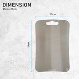 Combo Small Stainless Steel Chopping Cutting Board + Chopping Boards Holder - Extra Image