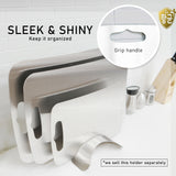 Stainless Steel Chopping Cutting Board Antibacterial Food Grade Large - Top-Down View