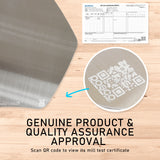 Stainless Steel Chopping Cutting Board Antibacterial Food Grade Hexagon - 45-Degree Angle