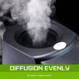 Air Humidifier Ultrasonic Cool Diffuser 6L BLACK - Side View