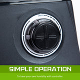 Air Humidifier Ultrasonic Cool Diffuser 6L BLACK - 45-Degree Angle