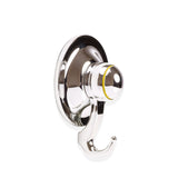 4PC Suction Hook Removable 72mm CHROME - Front View