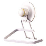 Toilet Roll Holder Removable Suction WHITE - Front View