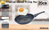 KOMAN Non-Stick Titanium Coating Frying Pan 20cm - Front View