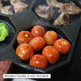 Cast-Iron Traditional Egg Pan Pre-seasoned Non-Stick 23cm - 45-Degree Angle
