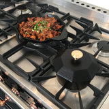 Cast-Iron Traditional Pot Pre-seasoned Non-stick 21cm - Front View