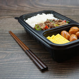 100 Pack Dalat Heating Lunch Box Container 26cm A - Side View