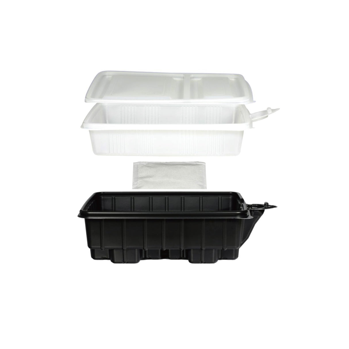 5 Pack Dalat Heating Lunch Box Container 33cm Rectangle+ Heating Bag