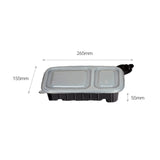 20 Pack Dalat Heating Lunch Box Container 26cm B + Heating Bag