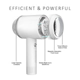 Electric Lint Remover USB Rechargeable Shaver Clothers Fuzz Pilling Ball Fabric - Front View