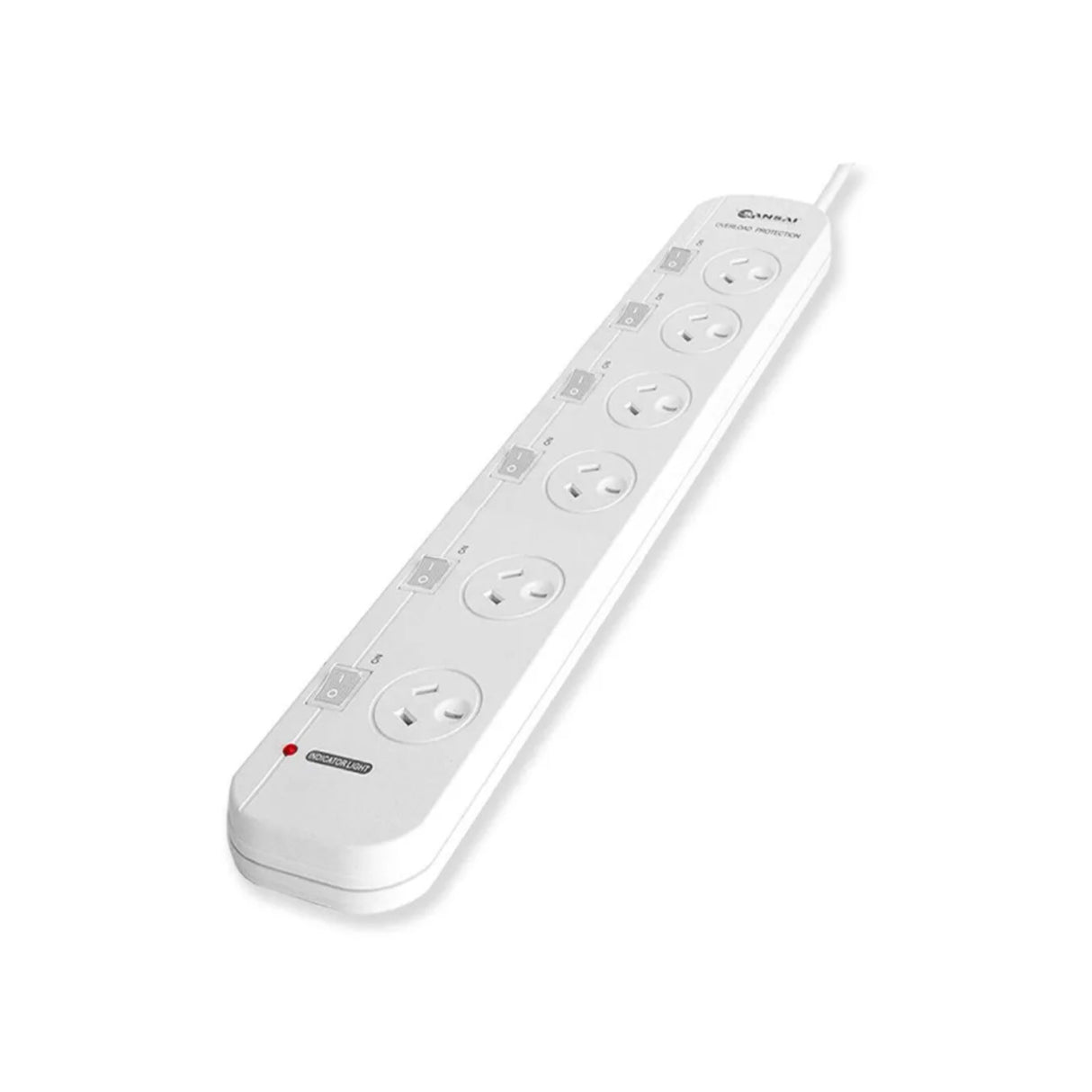2X Sansai Powerboard - 6 Ways with Individual Switch
