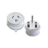 Sansai Travel Adaptor Australia/NZ to UK - Front View